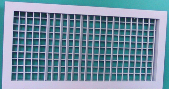 Double adjustable louvers