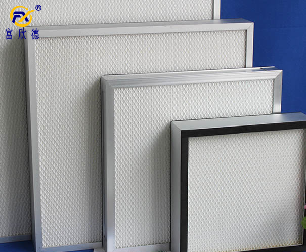 Baffleless High Efficiency Filter