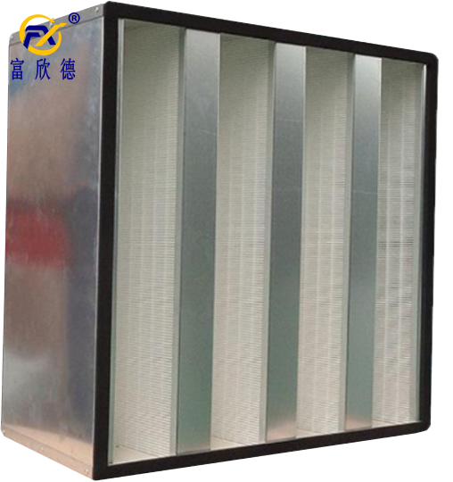High air volume combined high efficiency filter
